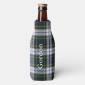Klassieke Gordon Jurk Tartan Plaid Fles Koeler (Fles Voorkant)