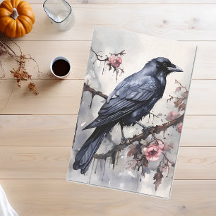 Klassieke Goth Raven Rozen Waterverf Tissuepapier