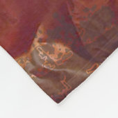 Klassieke Gotische Gemini Whimsical Vlinder Vrouw Fleece Deken (Hoek)