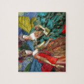 Klassieke Gotische Gemini Whimsical Vlinder Vrouw Legpuzzel (Verticaal)