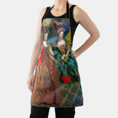 Klassieke Gotische Gemini Whimsical Vlinder Vrouw Schort (Insitu)