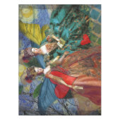 Klassieke Gotische Gemini Whimsical Vlinder Vrouw Tafelkleed (Voorkant)