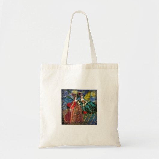 Klassieke Gotische Gemini Whimsical Vlinder Vrouw Tote Bag (Voorkant)