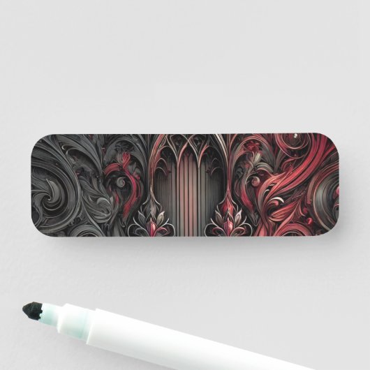 Klassieke Gotische Naam Tag (In situ)