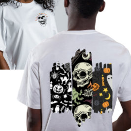 Klassieke Gotische Stijl Drie Drie Streek Hallowee T-shirt