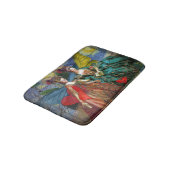 Klassieke Gotische Tweeling Whimsical Vlinder Vrou Badmat (Gekanteld)