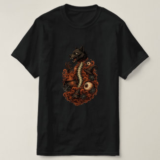 Klassieke Gotische Weerwolf Halloween T-shirt