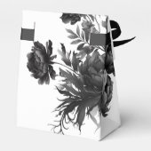 Klassieke Gotische Witte Bruiloft Dank u Bedankdoosjes (Achterkant)