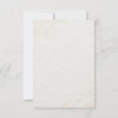 Klassieke Gouden Arabische Moderne Islamitische Mo Kaart (Achterkant)