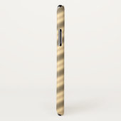 Klassieke Gouden Diagonale Streep iPhone / iPad Ca Case-Mate iPhone Case (Achterkant / rechts)