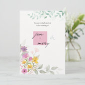 Klassieke gouden script trouwuitnodiging trendup kaart (Staand voorkant)