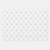 Klassieke Gouden Wildbloem Inpakpapier Vel (Voorkant 3)