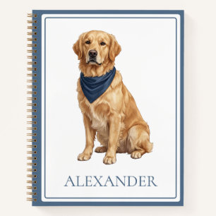 Klassieke Goudkleurige Retriever Persoonlijk Notitieboek