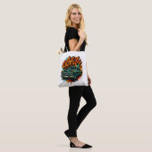 Klassieke Graffiti Boodschappentas Auto Tote Bag (Op model)