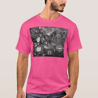 klassieke grafitti art t-shirt