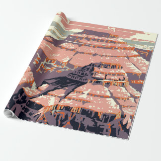 Klassieke Grand Canyon National Park WPA-poster ku Cadeaupapier