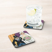 Klassieke grappige bruiloft, romantische liefde tu onderzetter (Rechterzijde)