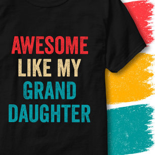 Klassieke Grappige Spreuk Geweldig Net Als Mijn Kl T-shirt