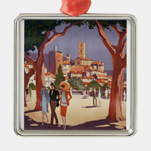 Klassieke Grasse Zomer Kunst Metalen Ornament