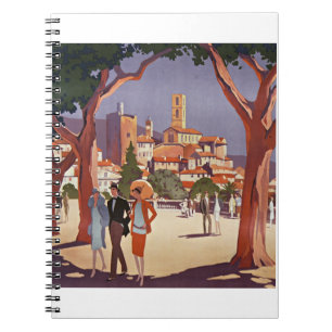Klassieke Grasse Zomer Kunst Notitieboek