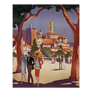 Klassieke Grasse Zomer Kunst Perfect Poster