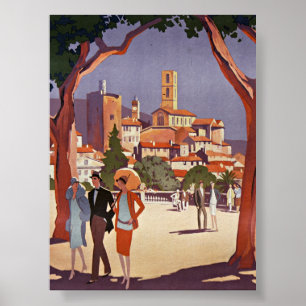 Klassieke Grasse Zomer Kunst Poster