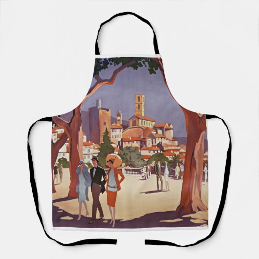 Klassieke Grasse Zomer Kunst Schort (Voorkant)