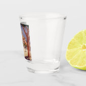 Klassieke Grasse Zomer Kunst Shot Glas (Rechts)