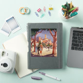 Klassieke Grasse Zomer Kunst Sticker (iPad Cover)
