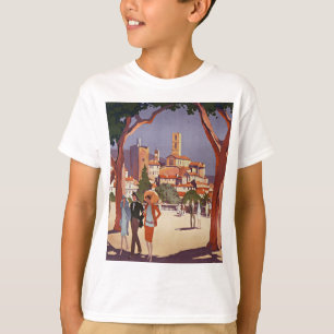 Klassieke Grasse Zomer Kunst T-shirt