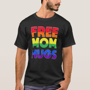 Klassieke Gratis Moeder Knuffels LGBT Pride Gay Tr T-shirt