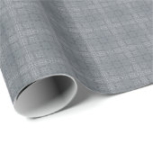 Klassieke Grey Plaid Gift Wrap voor elke gelegenhe Cadeaupapier (Rol Hoek)