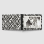 Klassieke Griekse Key Geometrische trouwfoto Gastenboek (Volledig)