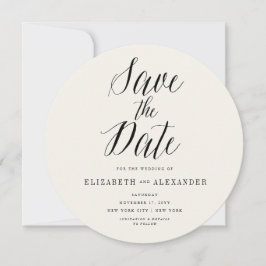 Klassieke Griekse sleutel sparen de Foto van het M Save The Date