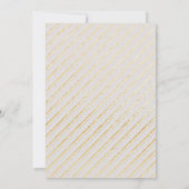 Klassieke grijze en gouden lijst foto Save The Dat Save The Date (Achterkant)