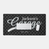 Klassieke Grijze Garage Tool Bench Pads Desk Mats (Keyboard & Muis)