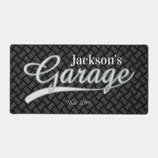 Klassieke Grijze Garage Tool Bench Pads Desk Mats (Voorkant)