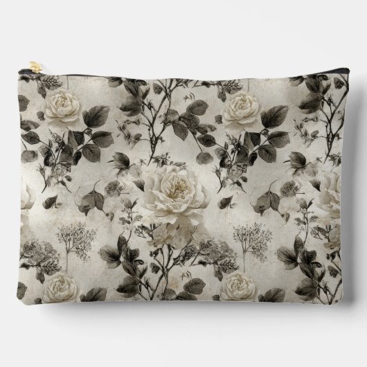 Klassieke grijze roos etui (Voorkant)