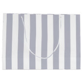 Klassieke grijze strips, aangepast groot cadeauzakje (Achterkant)