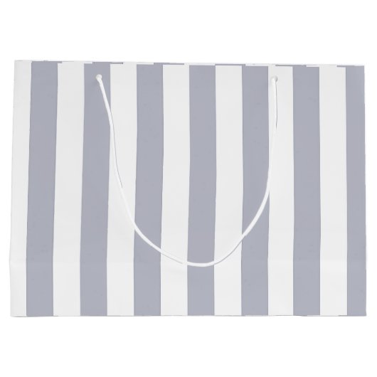 Klassieke grijze strips, aangepast groot cadeauzakje (Achterkant)