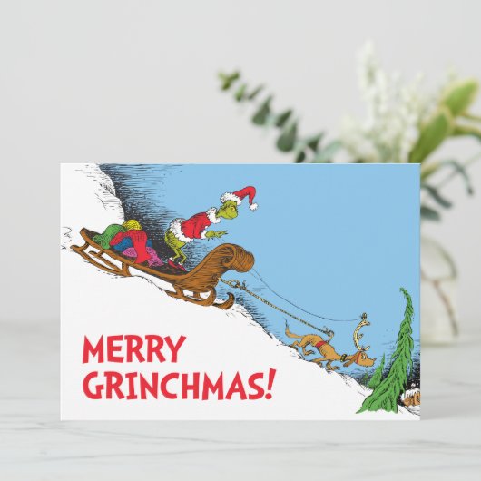 Klassieke Grinch | Grinch en rendier Max (Staand voorkant)