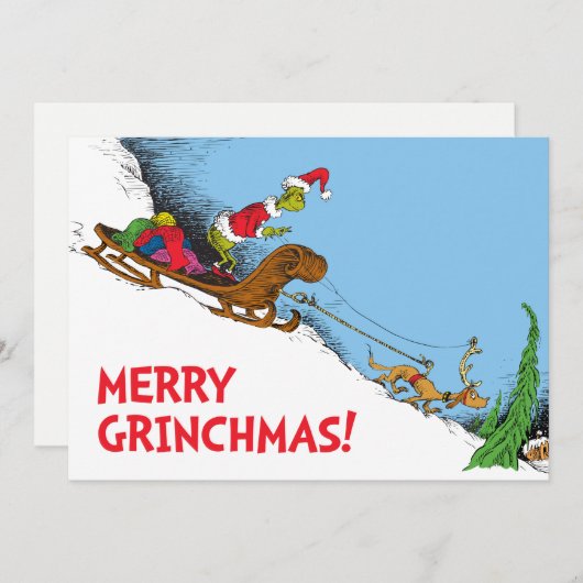 Klassieke Grinch | Grinch en rendier Max (Voorkant / Achterkant)