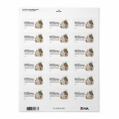 Klassieke Grinch | Grinch & Max met Sleigh Etiket (Full Sheet)