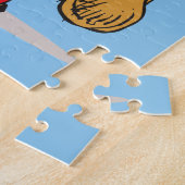 Klassieke Grinch | Grinch & Max met Sleigh Legpuzzel (Zijkant)