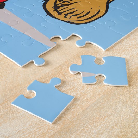 Klassieke Grinch | Grinch & Max met Sleigh Legpuzzel (Zijkant)