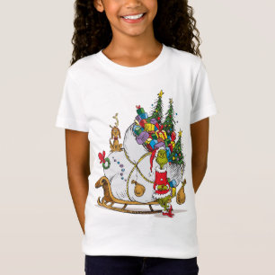 Klassieke Grinch   Grinch & Max met Sleigh T-shirt
