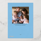 Klassieke Grinch | Grinch & Max Weglopende Slei Folie Feestdagenkaart (Achterkant)