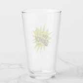 Klassieke Grinch | Groene Starburst Glas (Achterkant)