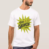 Klassieke Grinch | Groene Starburst T-shirt (Voorkant)