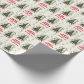 Klassieke Grinch | Kerstboom Cadeaupapier (Hoek)